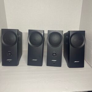 Bose Companion 2 Series Multimedia Speaker System (Black)  - Tested 4 Speakers
